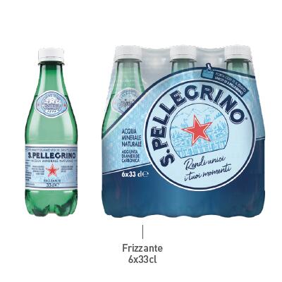 【推荐】意大利圣培露气泡水(S.Pellegrino)330mL